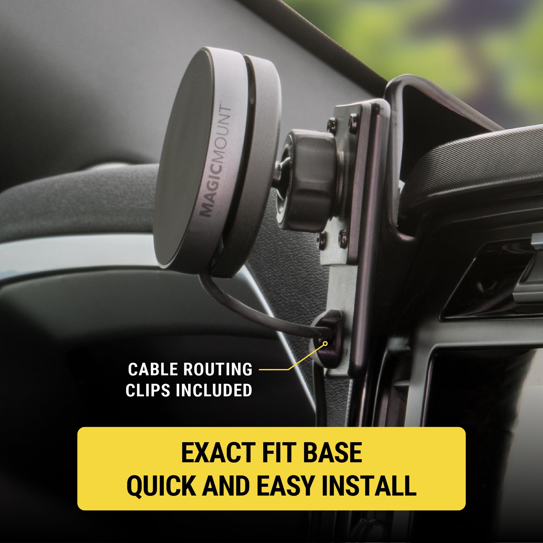 Foto 5 pulgar | Cargador De Coche Inalámbrico Mount Scosche Meqmramps Magicmount Qi2 15w - Venta Internacional.