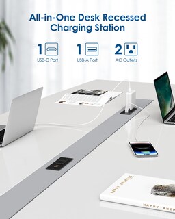 Foto 4 | Power Strip Jgstkcity, Usb C Pd Empotrado, 30 W, Carga Rápida - Venta Internacional.