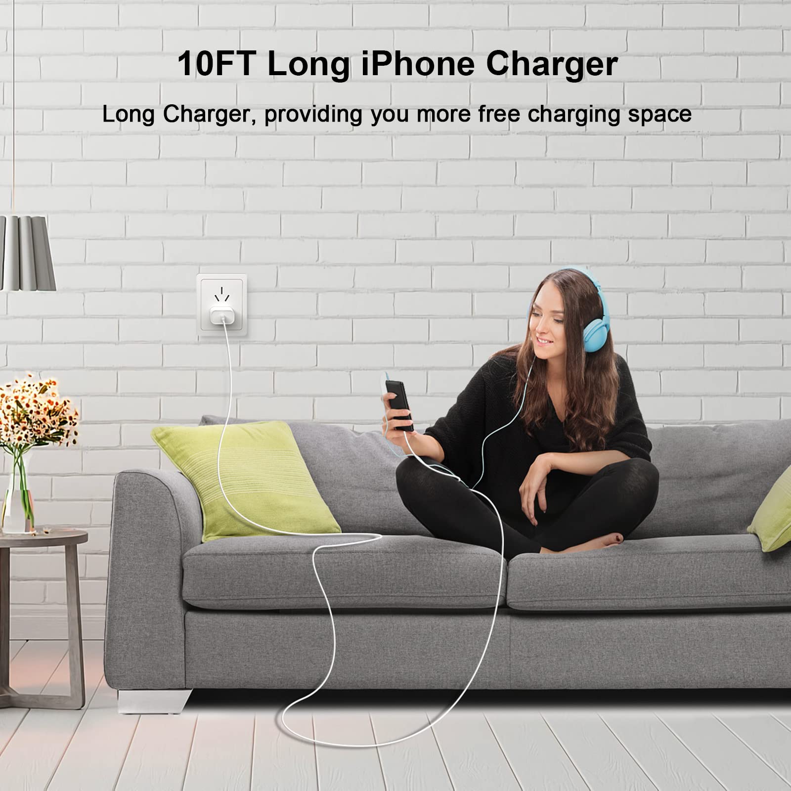 Foto 8 pulgar | Cargador Lazerbuilt Para Iphone De Carga Rápida De 3 M Con Usb-c De 20 W, Paquete De 2 - Venta Internacional.