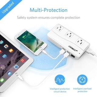 Foto 7 | Convertidor De Voltaje Bestek Adaptador De Viaje Universal De 220 V A 110 V - Venta Internacional.