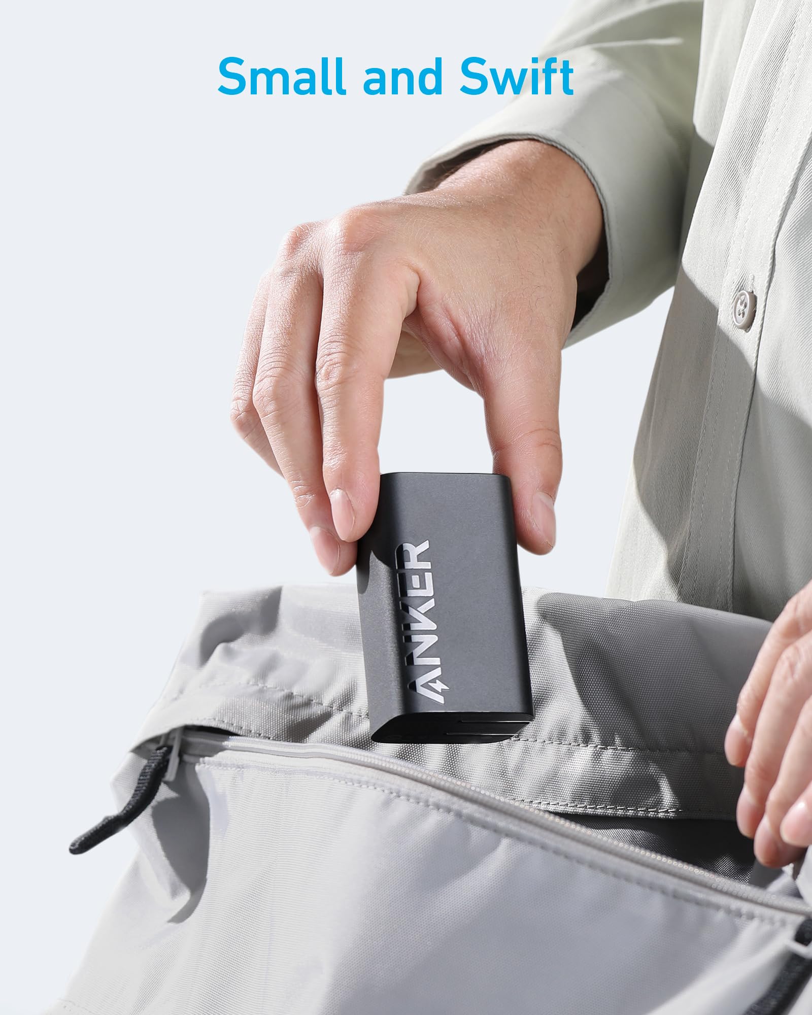 Foto 5 pulgar | Cargador Anker Usb C De 3 Puertos Piq 3.0 De 67 W Para Macbook Pro, Ipad - Venta Internacional.