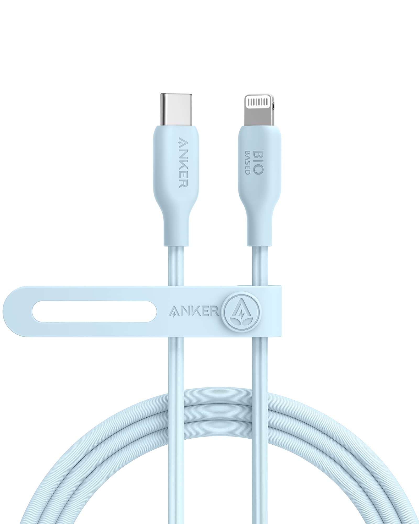 Foto 2 pulgar | Cable Usb-c A Lightning Anker 541 Azul Brumoso Para Iphone De 1,8 M - Venta Internacional.
