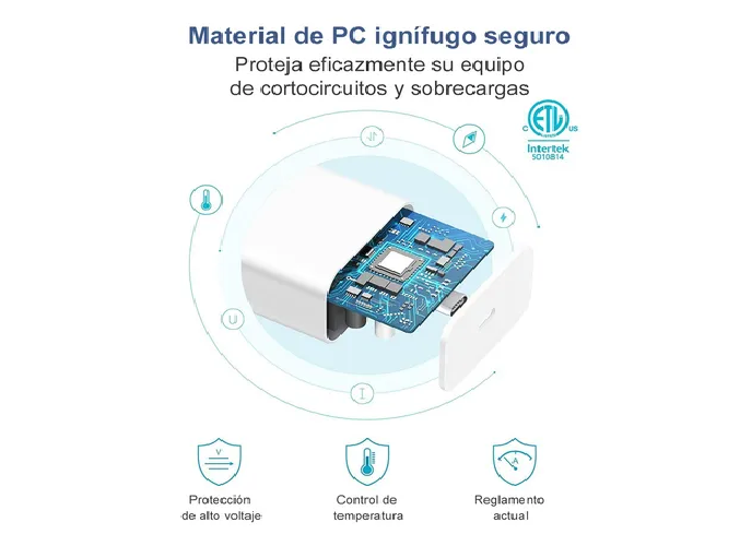 Foto 6 pulgar | Xtellar Cargador Rápido De Lujo 20w Pd 3.0 Para Iphone 14 - Potencia Superior Y Carga Acelerada En Tiempo Récord