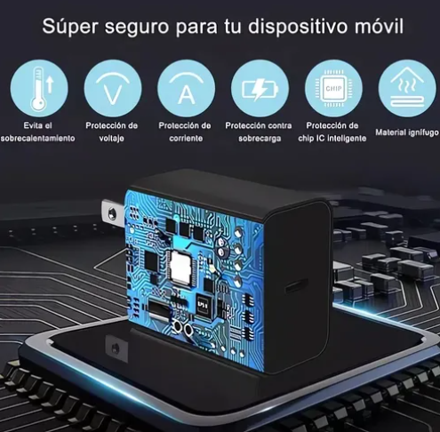 Foto 4 pulgar | Cargador Xtellar Rápida Tipo C Para Samsung 25w Adaptador De Viaje