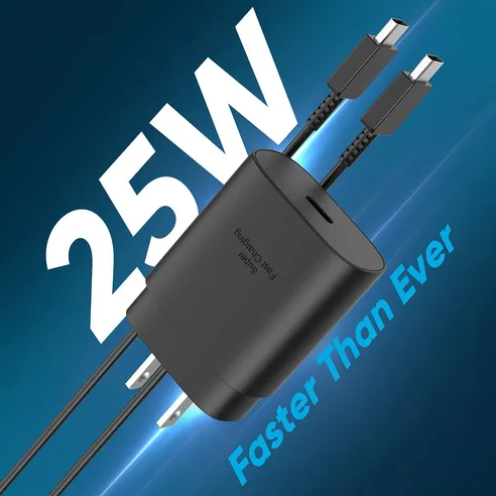 Foto 4 pulgar | Cargador Xtellar Rápido Tipo C Para Samsung A54 A53 A32 25w 2 Piezas