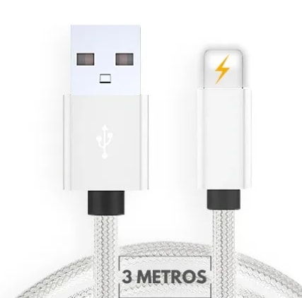 Cable USB a Lightning Xtellar 3 m $589