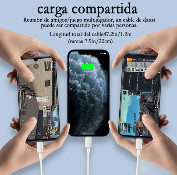 Foto 3 pulgar | Línea Xtellar de Datos de Carga Rápida USB-A a USB-C Micro 3 en 1