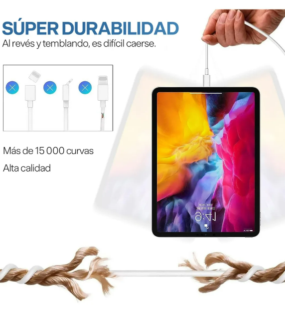 Foto 5 pulgar | Cargador Xtellar Tipo C De 25w Con Cable De 1.5m: Velocidad Y Elegancia En Carga Rápida