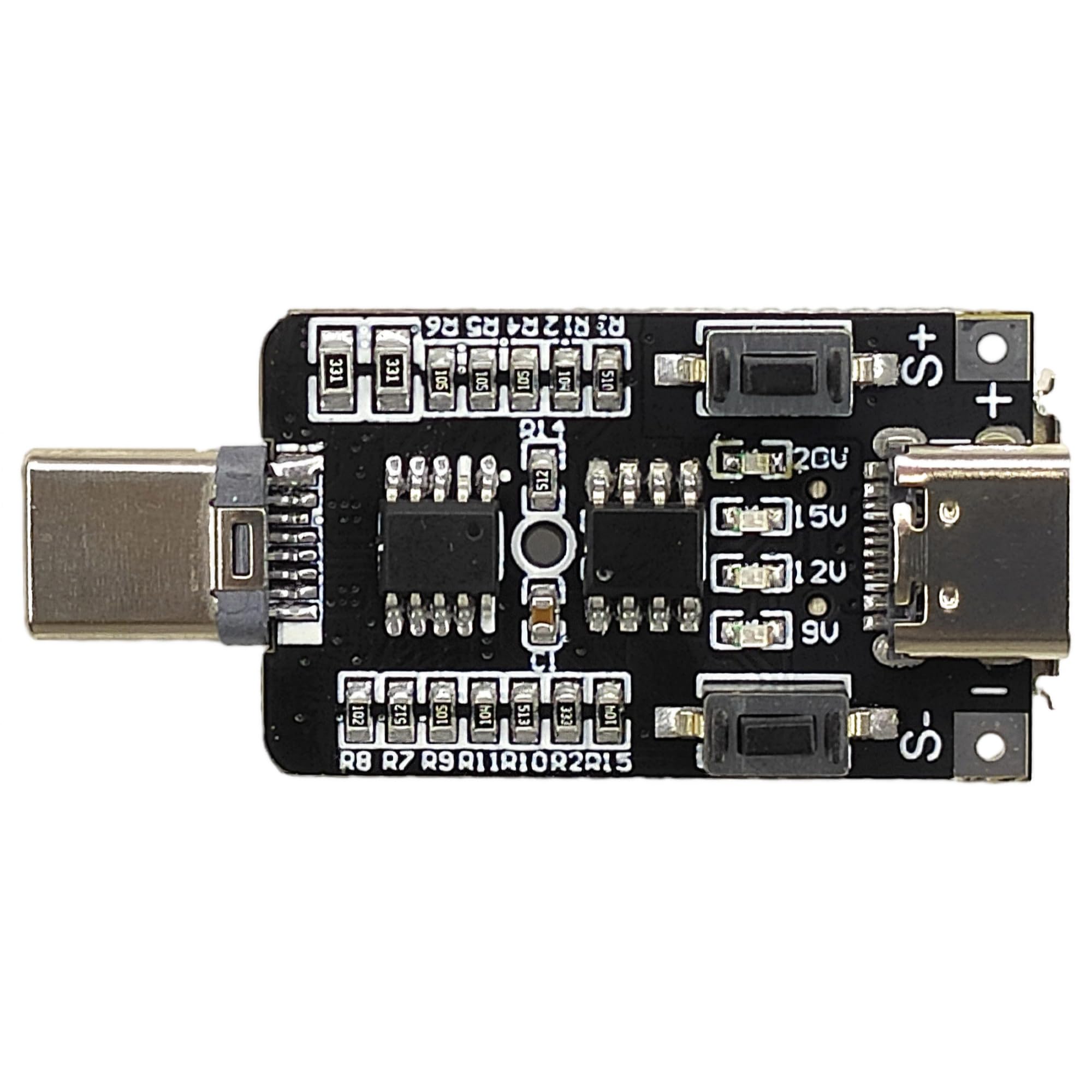 Foto 3 pulgar | Módulo De Prueba De Activación De Voltaje Dc Usb C Pd 9 V 12 V 20 V 5 A 100 W - Venta Internacional.