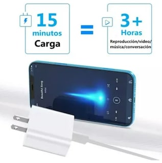 Foto 4 | Kit Cargador De Carga Rápida Xtellar Para Iphone 14 Con Cable Lightning Original 20w Pack De 2