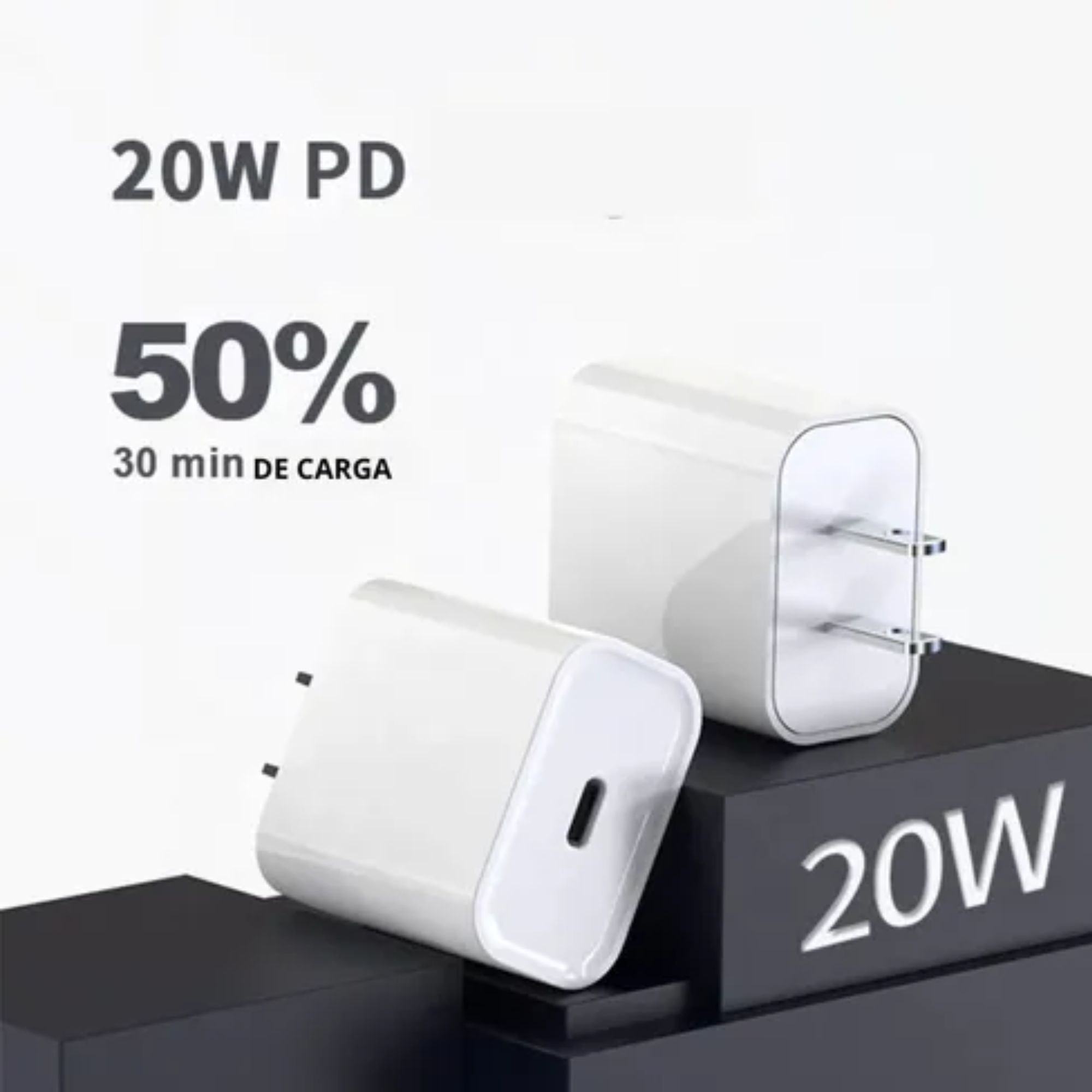 Foto 6 pulgar | Adaptador de Corriente Usb-c 20 W