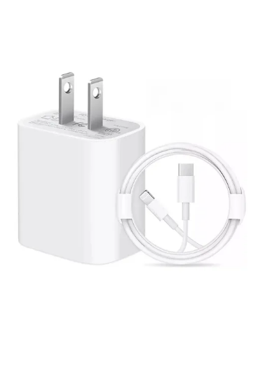 Foto 2 pulgar | Cargador 20w Carga Rápida Para Iphone 20w Carga Rápida Tipo C Compatible Con Iphone 8 X 11 12 13 14