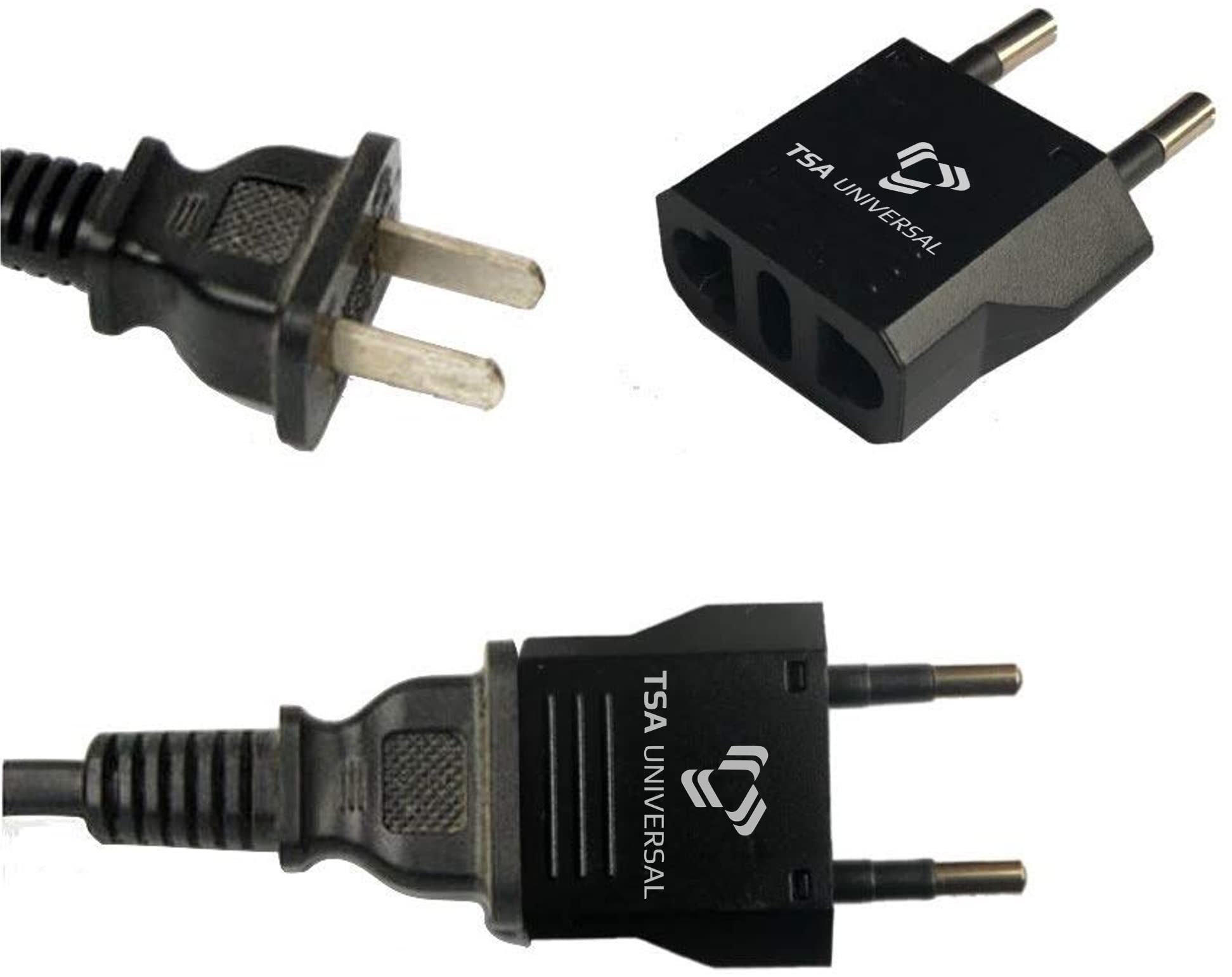 Foto 3 pulgar | Adaptador De Corriente Tsa Universal De Estados Unidos A Ucrania (paquete De 6) - Venta Internacional.