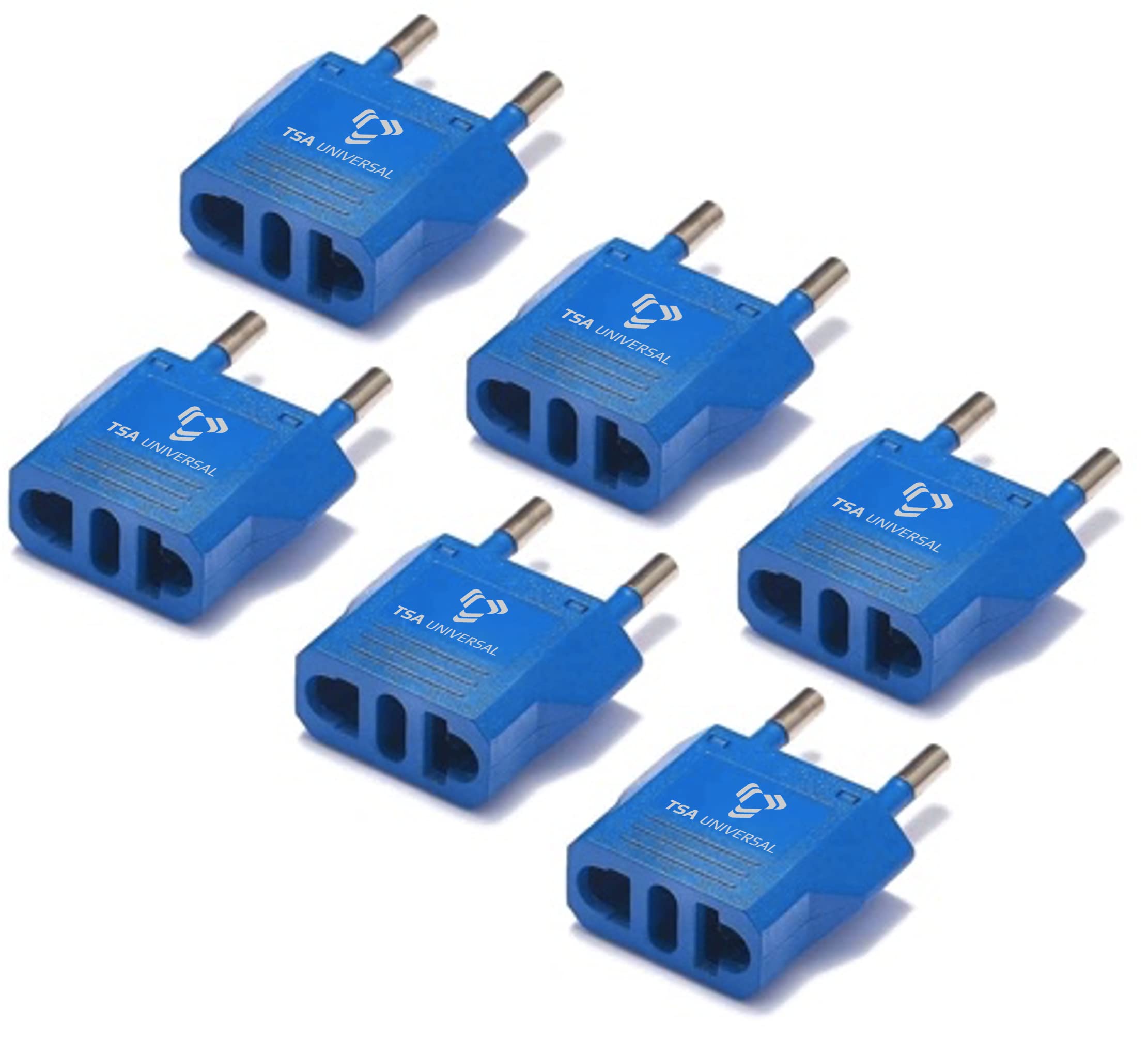 Foto 1 | Adaptador De Corriente De Viaje Tsa Universal De Ee. Uu. A Rumania (paquete De 6) - Venta Internacional.
