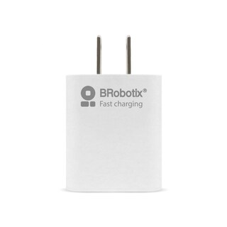 Foto 4 | Cargador De Pared Brobotix 5v 1x Usb-a Blanco Incluye Cable Lightning Carga Rápida