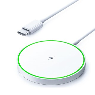 Foto 1 | Cargador Inalámbrico De Escritorio Iq 15w Carga Rápida Inalámbrico Con Led