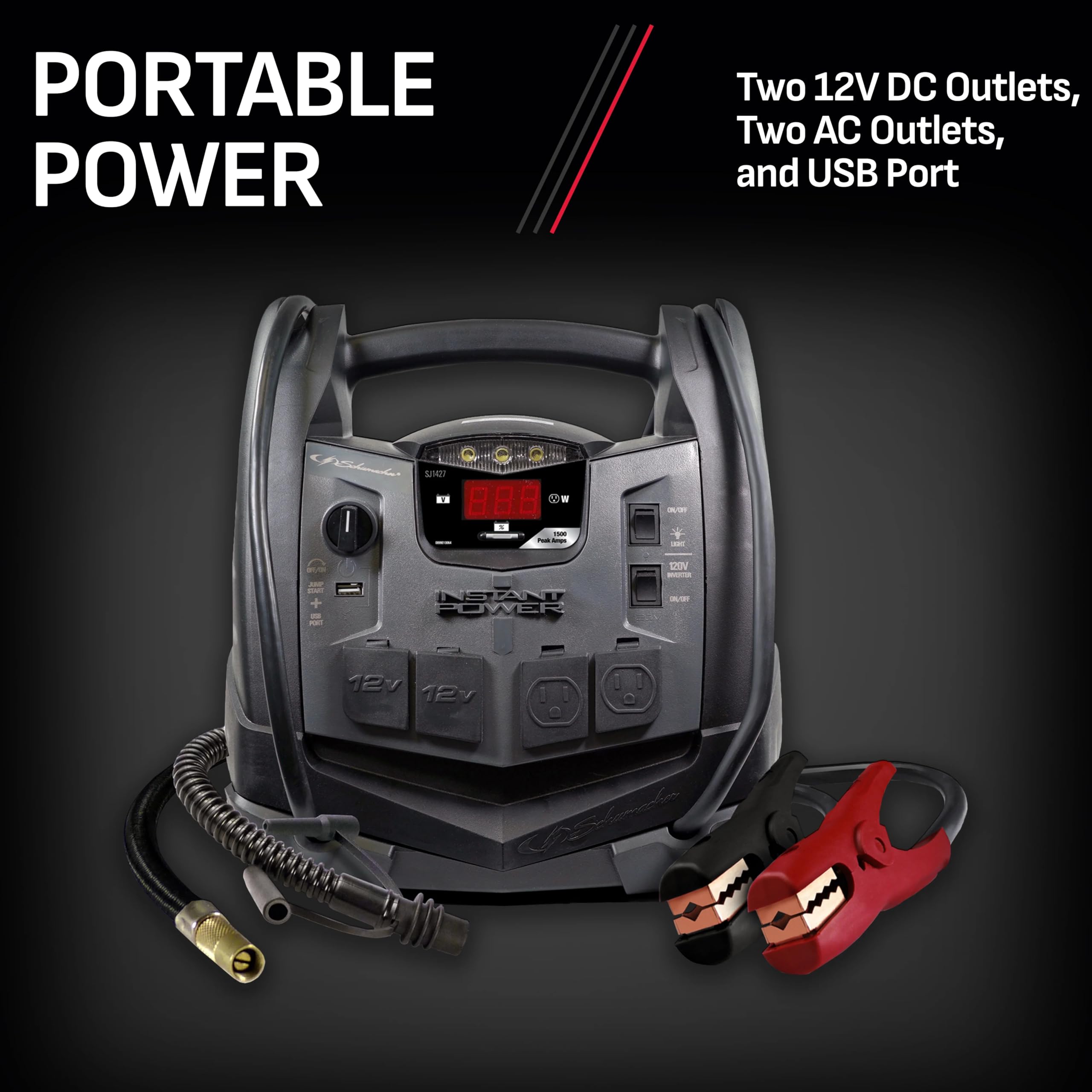 Foto 3 | Central Eléctrica Portátil Schumacher Electric Rf940261427 - Venta Internacional.