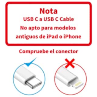 Foto 6 | Cargador 20w Carga Rápida para iPhone 15/16 Blanco