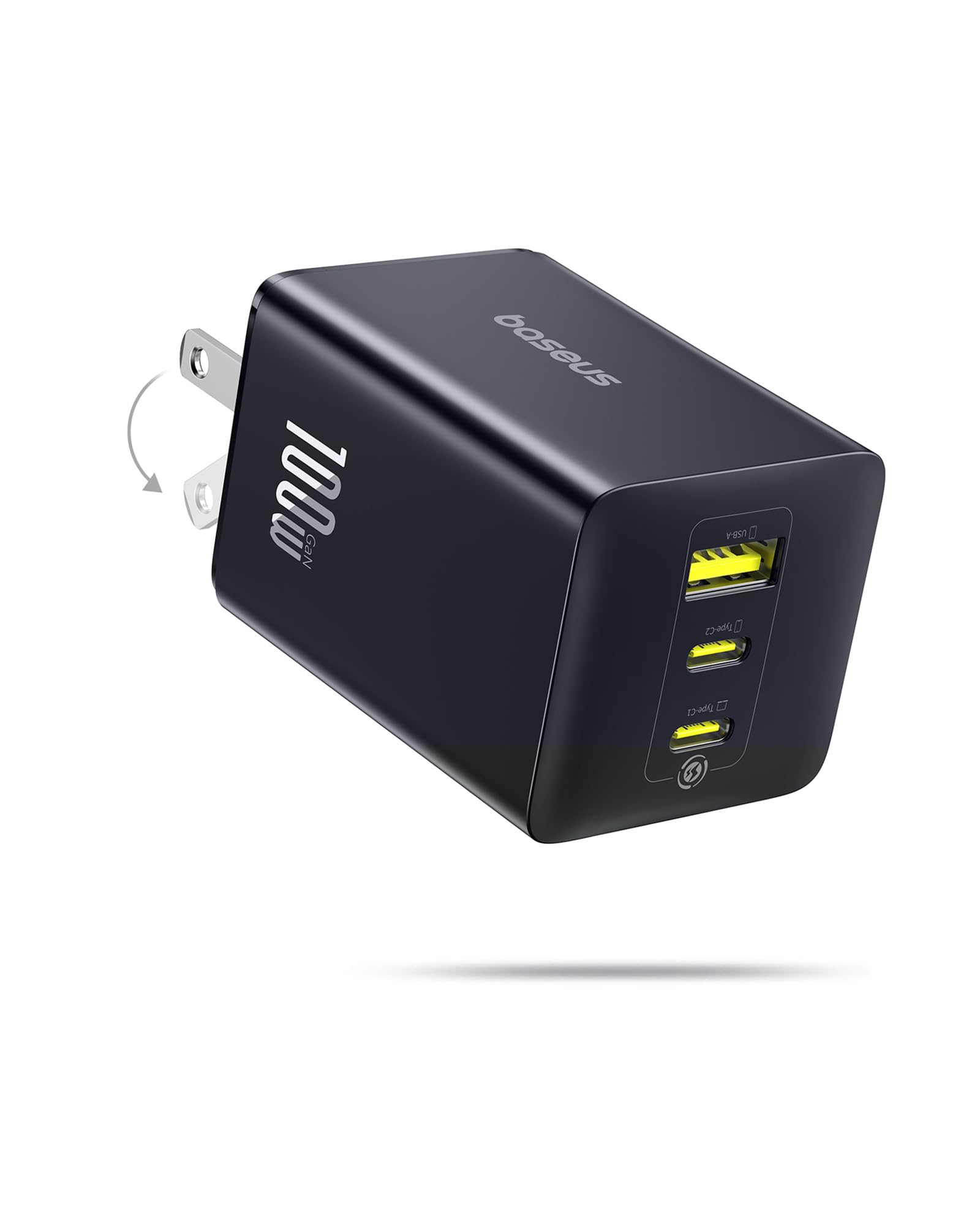 Foto 2 pulgar | Cargador Baseus Usb C De 100 W Con 3 Puertos Para Macbook Pro/air  Ipad - Venta Internacional.
