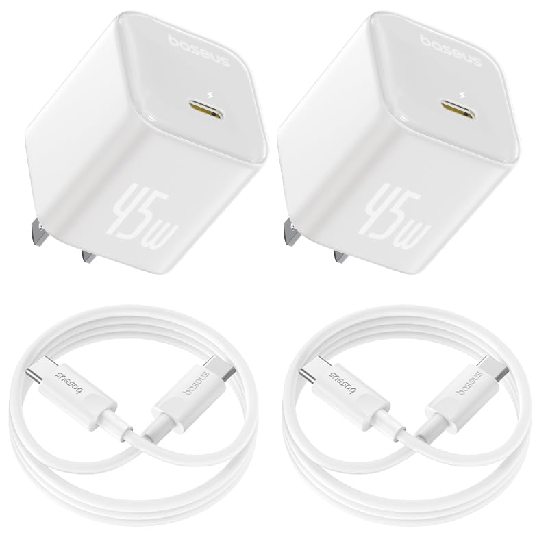 Cargador Rápido Baseus Usb C Pps De 45 W Para Iphone 16/15 - Venta Internacional. $906