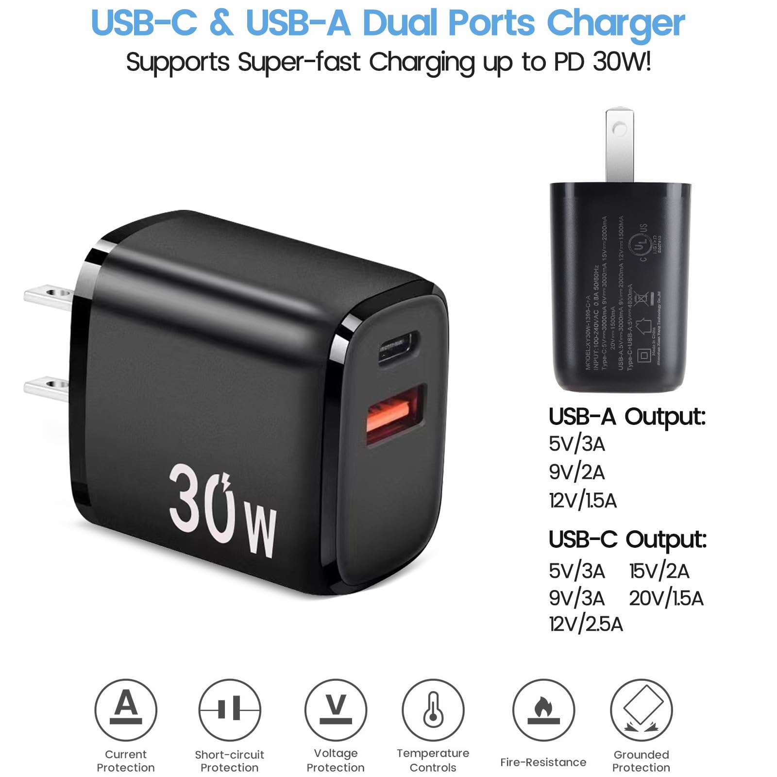 Foto 3 | Cargador Rápido Charger Pd Usb C De 30 W Para Insta360 X4  X3  Go 3s - Venta Internacional.