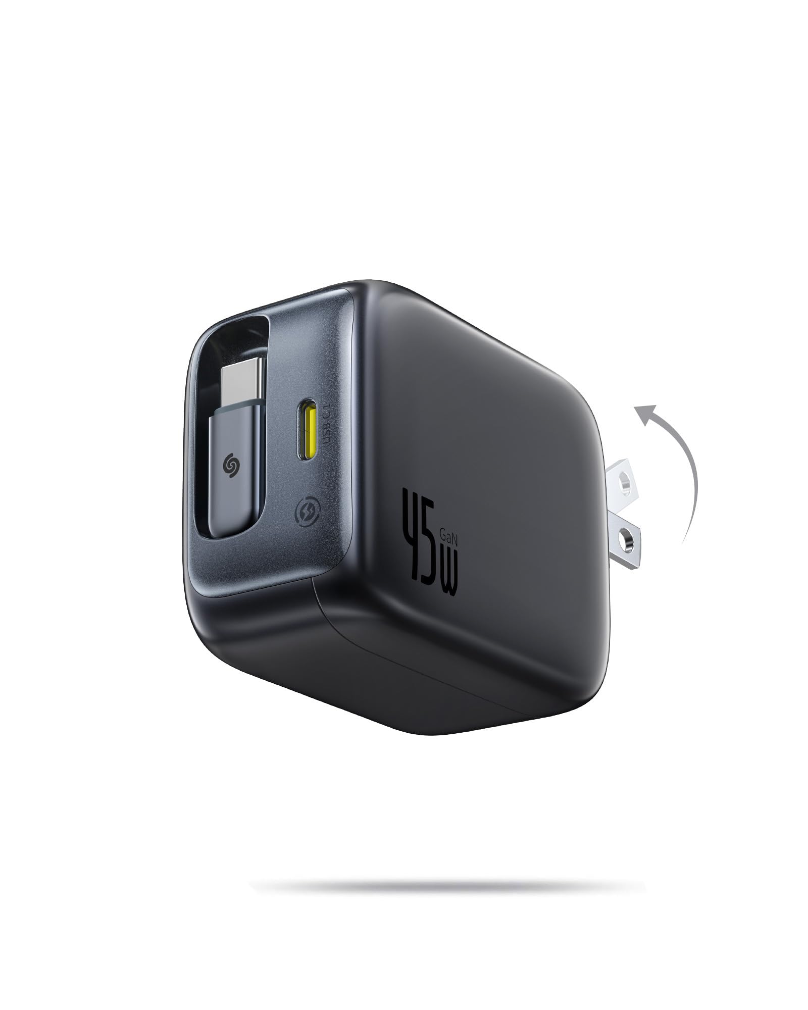 Cargador Baseus Retráctil Usb C De 45 W Con Doble Puerto De Carga Rápida - Venta Internacional. $1,127