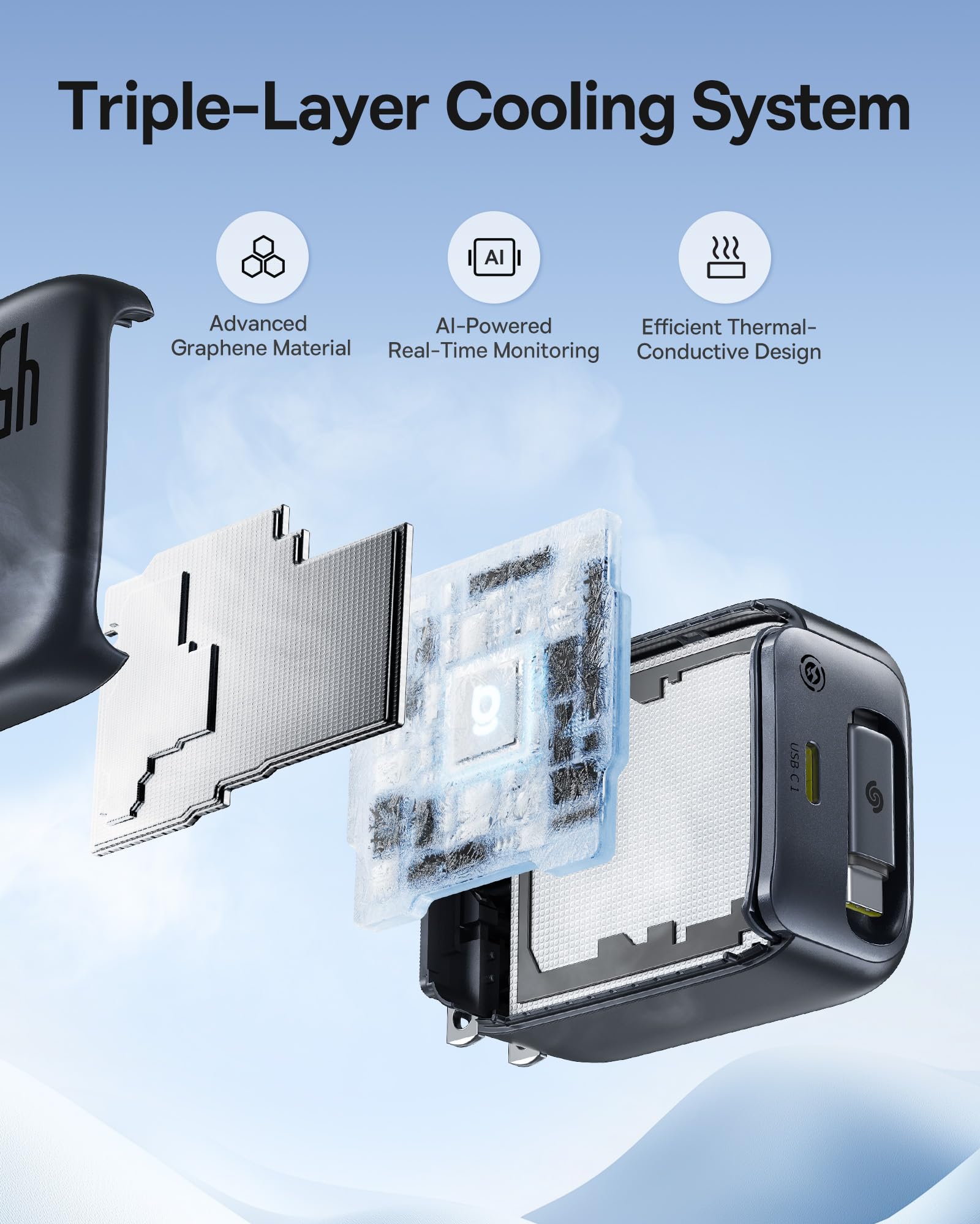 Foto 7 pulgar | Cargador Baseus Retráctil Usb C De 45 W Con Doble Puerto De Carga Rápida - Venta Internacional.