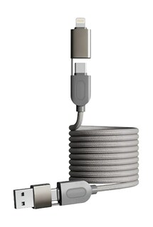 Foto 1 | Cable De Carga Xtellar 4en1 Con Transmisión Rápida De 240w Para Iphone Macbook Y Dispositivos Vivo