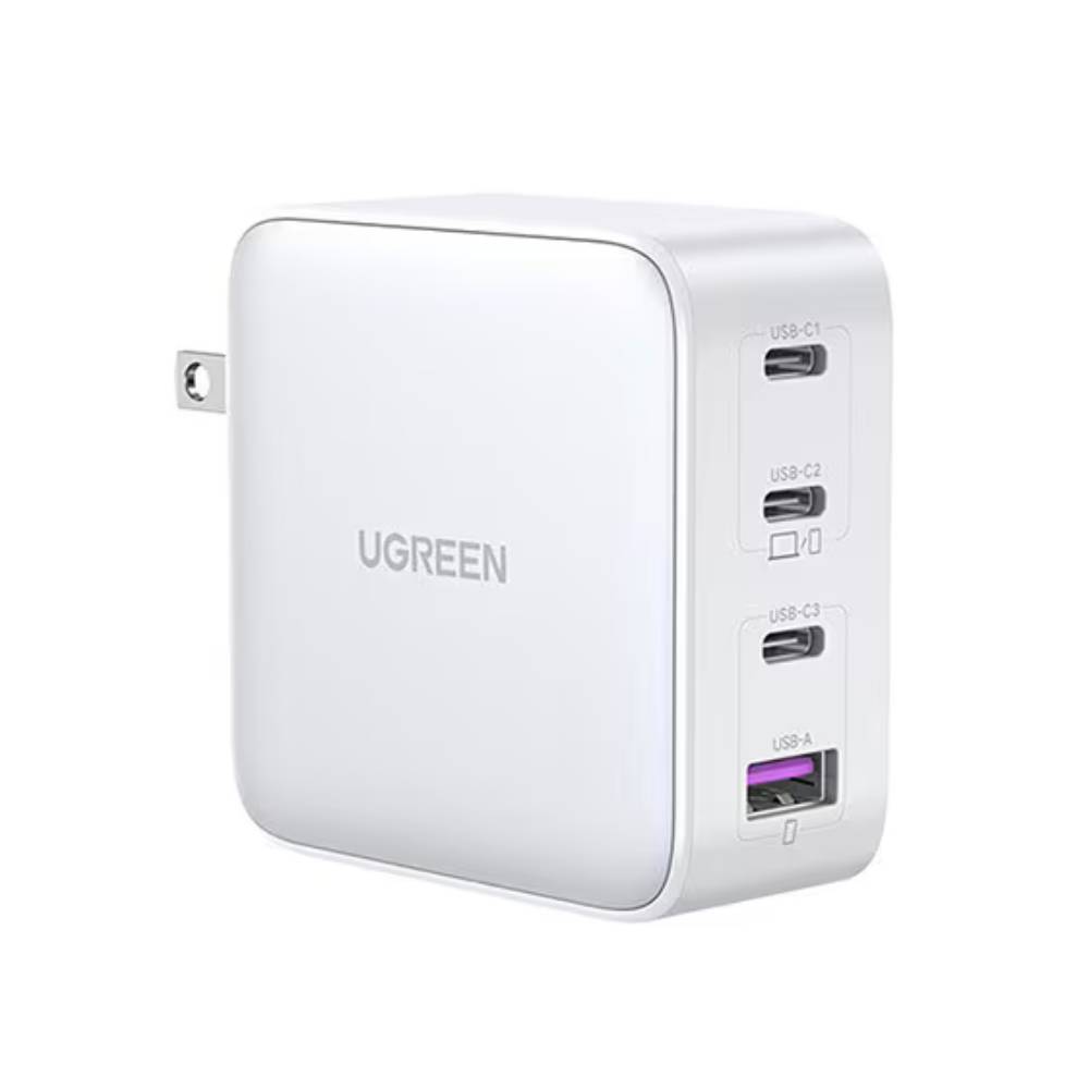 Foto 1 | Cargador 4 Puertos Ugreen Gan 100w Carga Rápida Blanco
