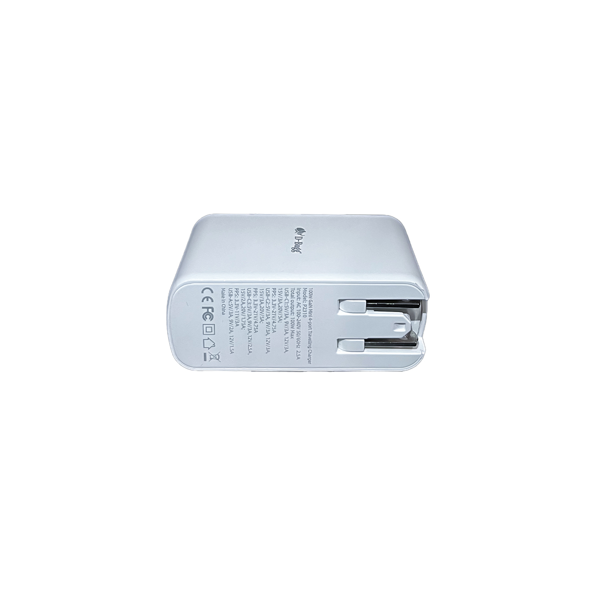 Foto 4 pulgar | Cargador Gan 100w Carga Rápida Varias Entradas + Cable Lightning