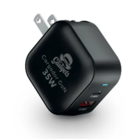 Foto 2 pulgar | Adaptador Mr. Gadgets Power Carga Rápida Pd Qc Gan 35w 2 Puertos Usb-c  Usb-a