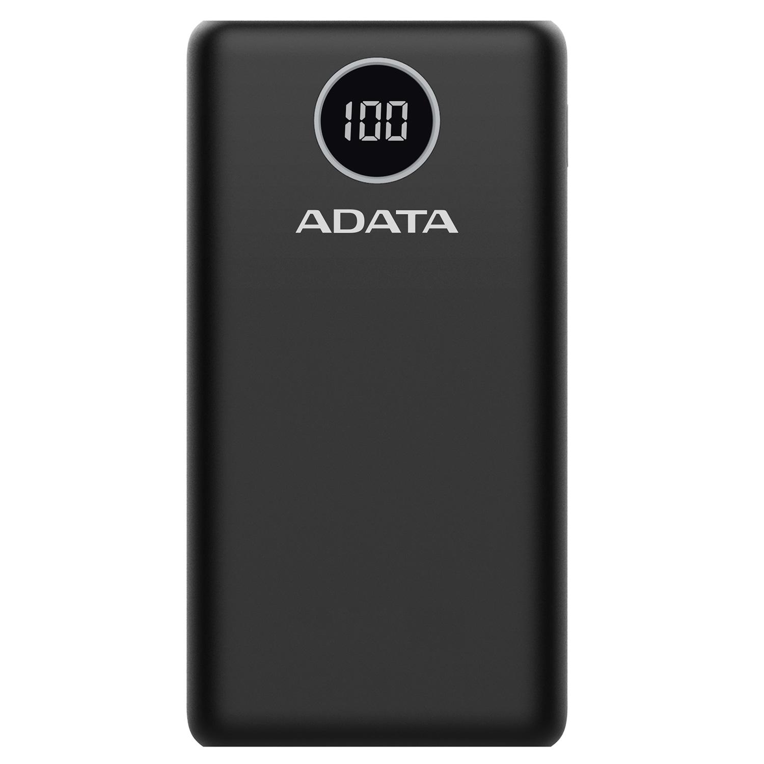 Foto 2 pulgar | Power Bank 20000mah Adata P20000qcd Bateria Portatil tipo C Negro