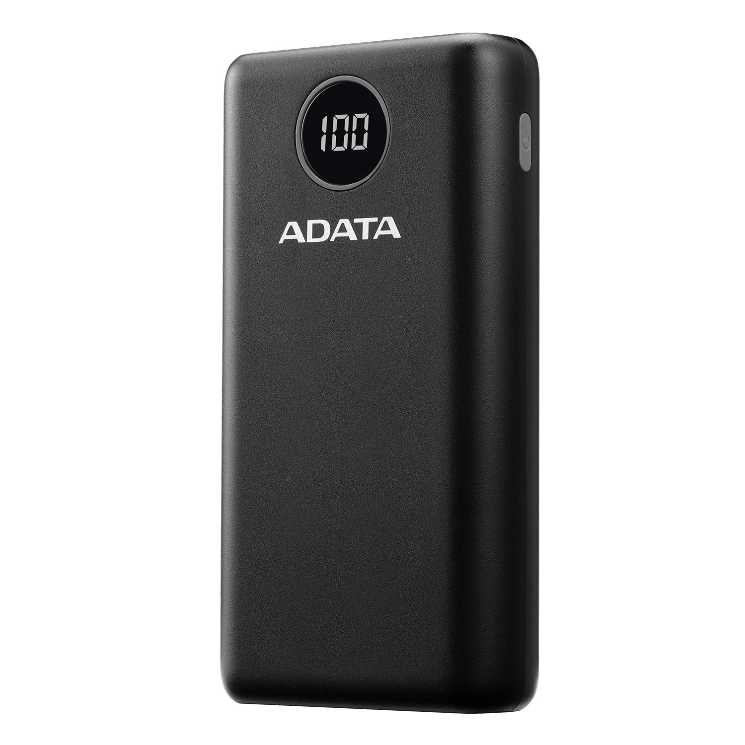 Foto 3 pulgar | Power Bank 20000mah Adata P20000qcd Bateria Portatil tipo C Negro