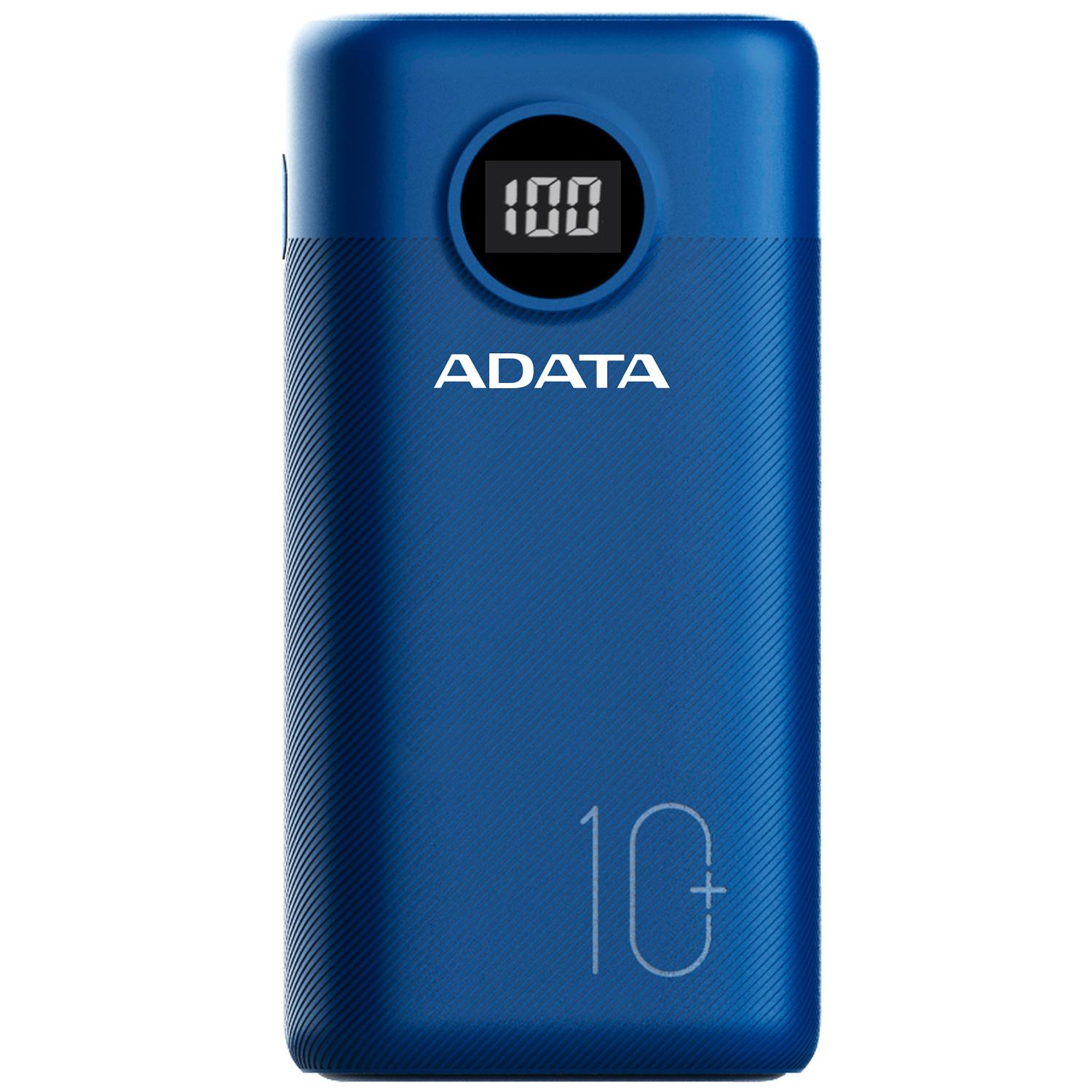 Foto 1 | Power Bank 10000mah Adata P10000qcd Batería Portátil Tipo C Azul