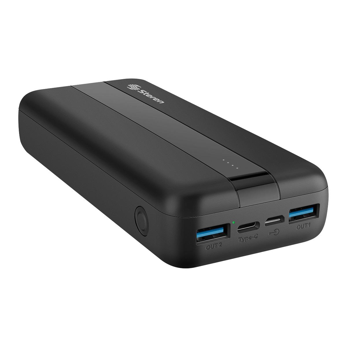 Foto 2 pulgar | Power Bank 20000 Mah Turbo Charge Qc 2 Salidas USB/USB C