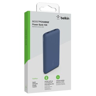 Foto 3 | Bateria Portátil Belkin BPB011btBL color Azul 10 K USB C y A