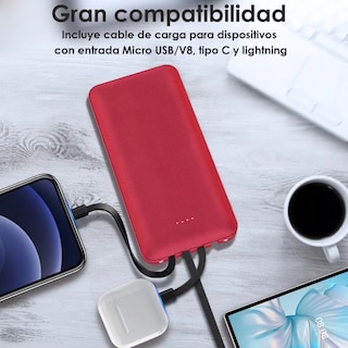 Foto 3 | Batería Portátil Eo Safe Imports Esi5495 color Rojo
