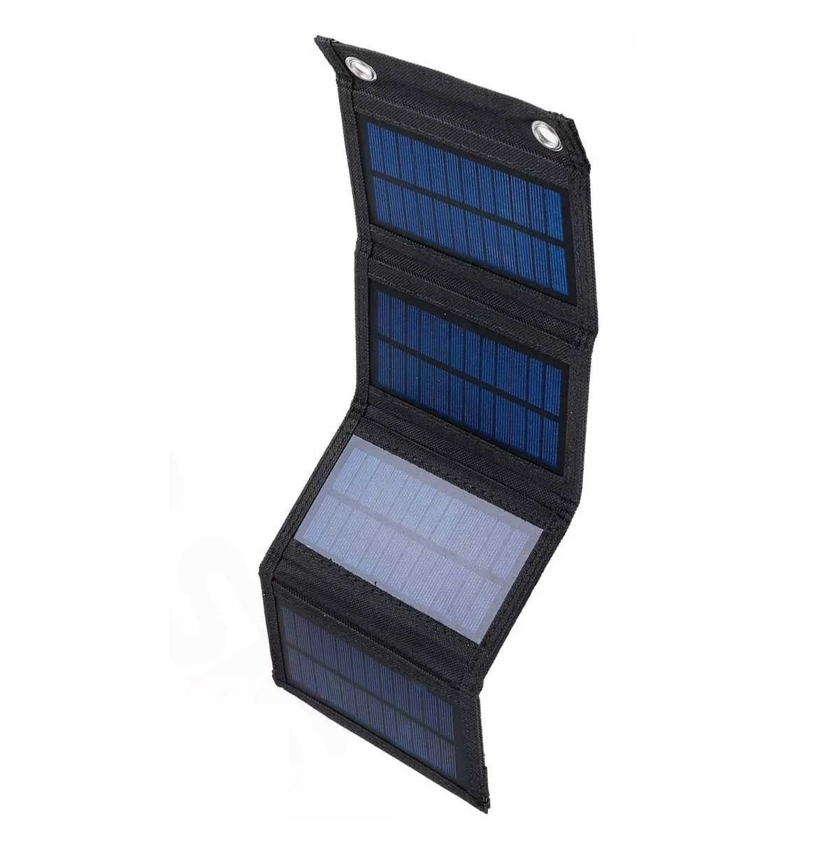 Foto 1 | Cargador Solar Portátil Eo Safe Imports Esi-7342 Plegable de Panel 20 W Puertos USB Negro