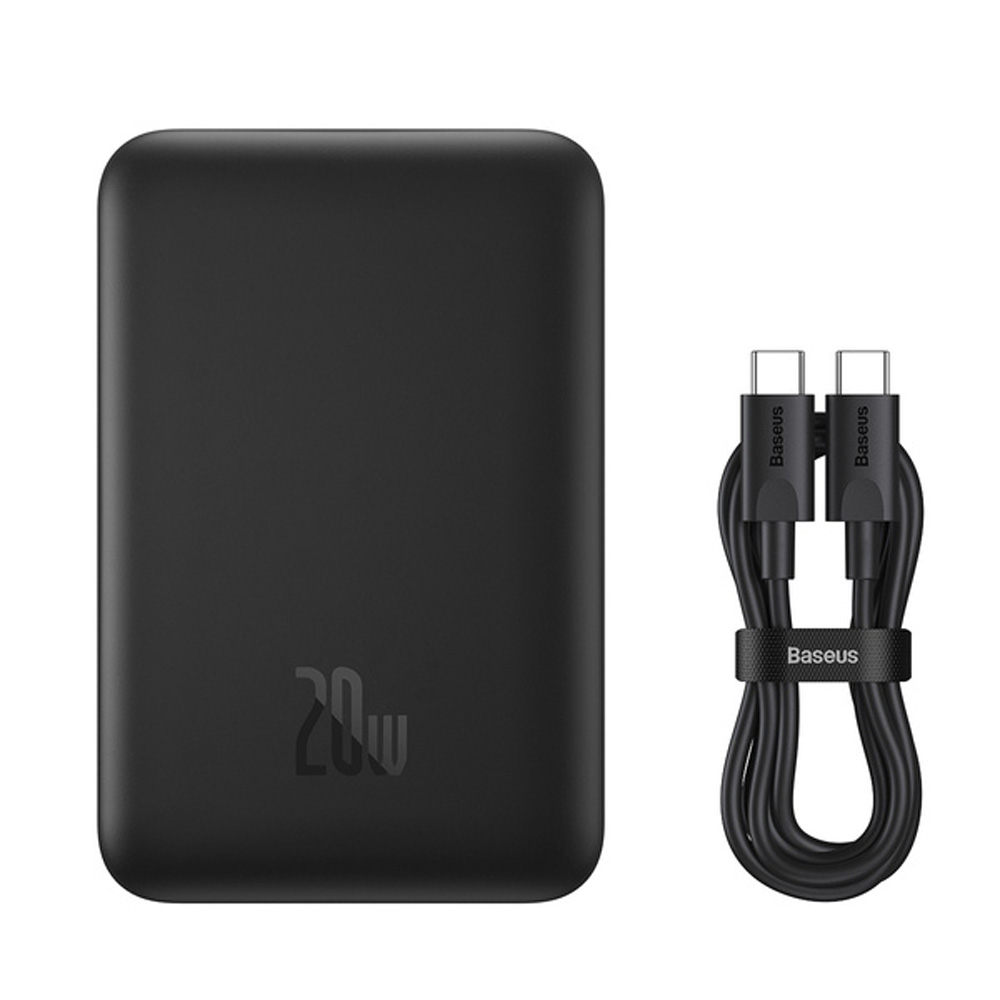 Foto 4 | Batería Portátil Baseus Ppcx070001 color Negro Mini Magnética