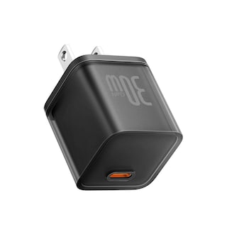 Foto 4 | Cargador Baseus USB-C 30 W Gan 5S Carga Rápida Negro