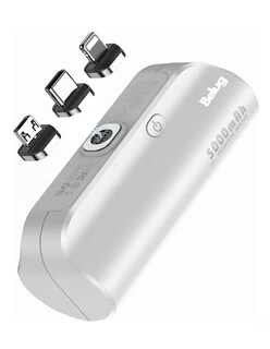 Foto 1 | Magnético 5000mah Inalámbrica 3 En 1 Ultracompact Blanco