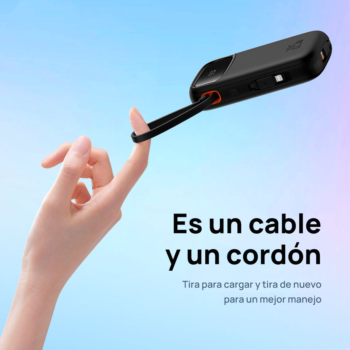 Foto 5 pulgar | Power Bank 22.5w 10000 Mah Baseus Qpow2 Cable Ios Y Usb-c Puerto Usb Y Usb C