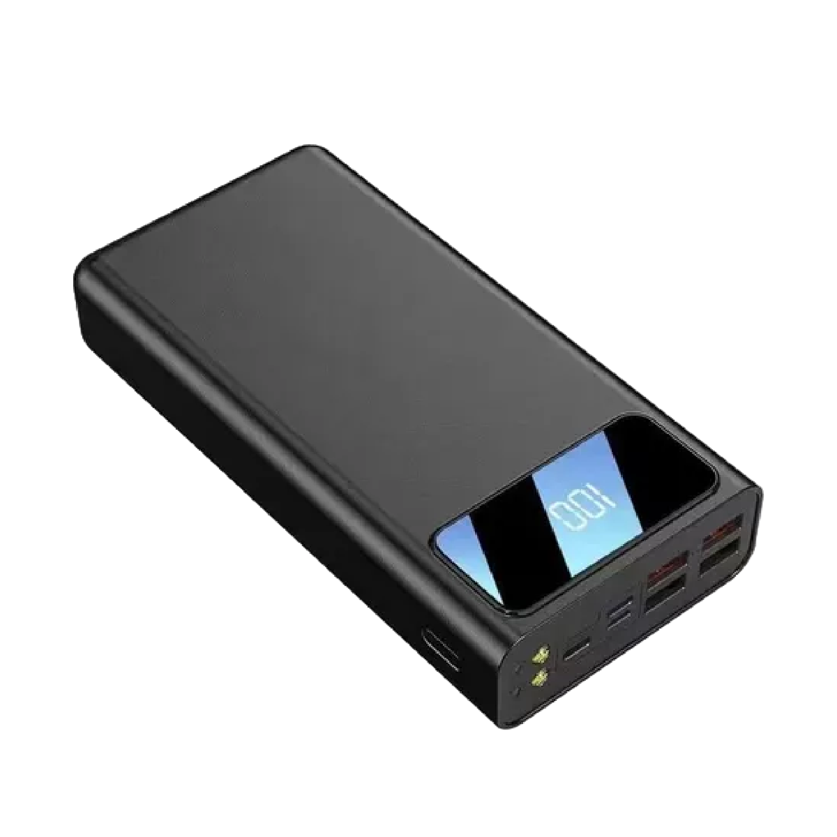 Batería Portátil de 40000mah de Carga Rápida 4 Usb Negra