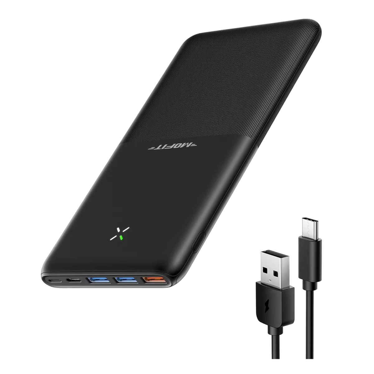 Batería Portátil Belug 40000 Mah Celda de Carga Rápida Negro