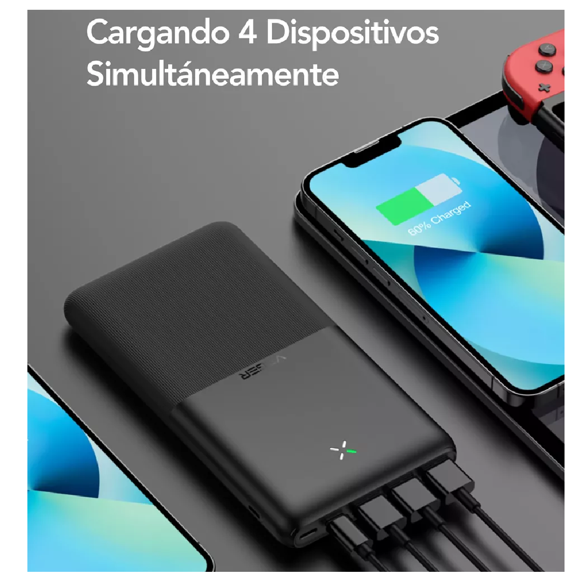 Foto 4 pulgar | Batería Portátil Belug 40000 Mah Celda de Carga Rápida Negro