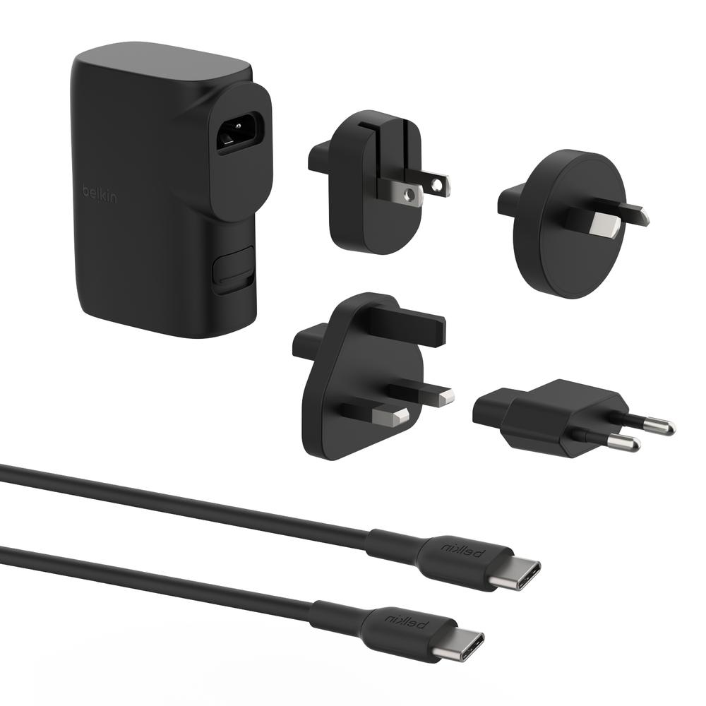 Cargador De Pared Belkin Con Power Bank 5k Y Kit Adaptador 