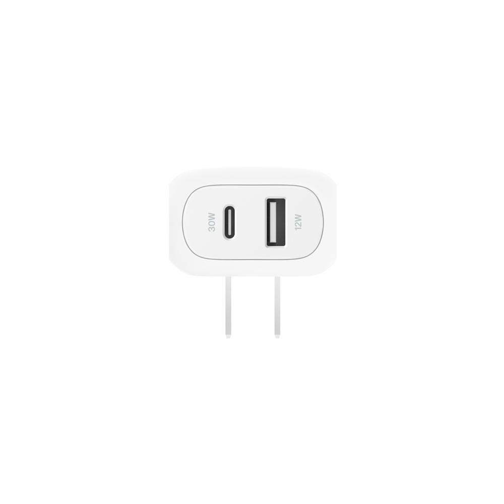 Foto 5 | Cargador Dual Belkin Tipo C Y Usb A 42w Blanco