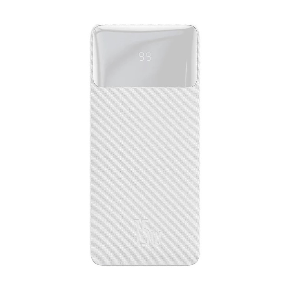 Foto 2 pulgar | Bateria Portatil Baseus Bipow 15w 10000mah Blanco