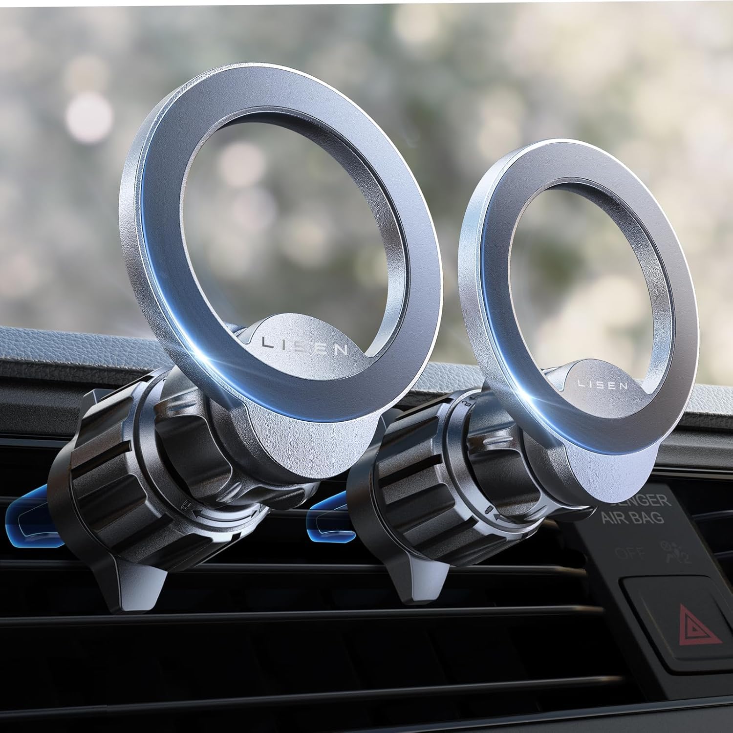 Soporte De Coche Lisen Magsafe 3 Vent Para Iphone 15 Pro Max - Venta Internacional. $535