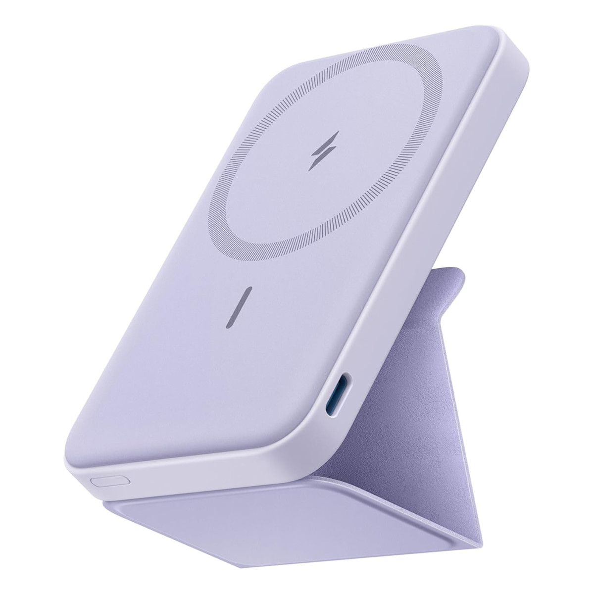 Cargador Batería Portátil Anker 622 5000mah Magnético Violeta